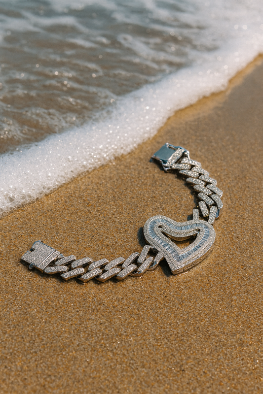 Ice Me out Heart Bracelet