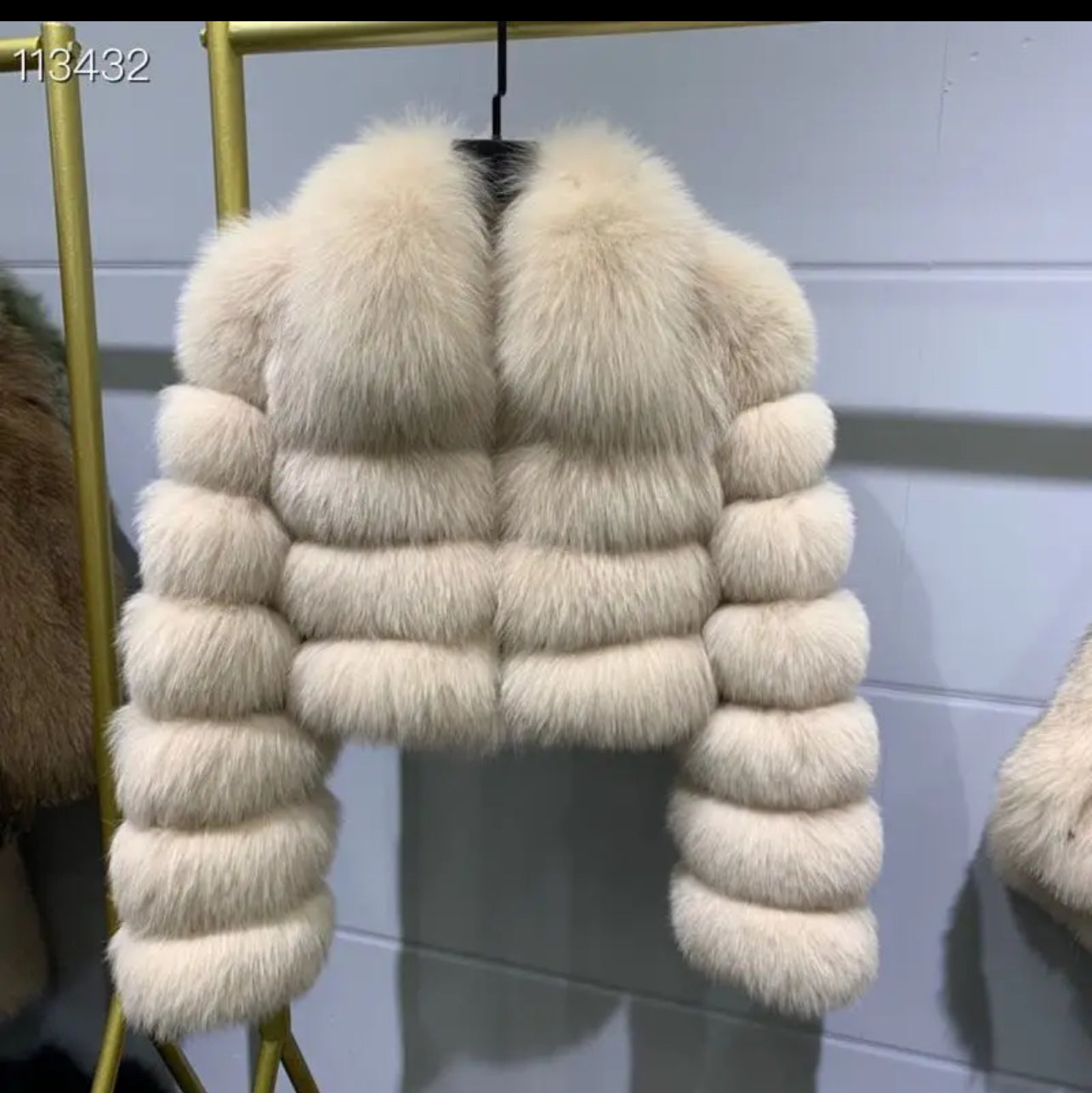 Luxury Fluffy Fox FurJacket
