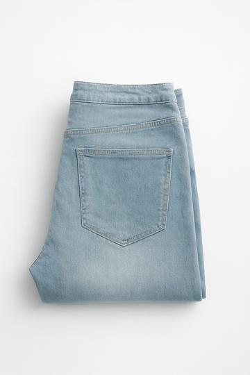 Boarding Pass Bell Bottom Jeans